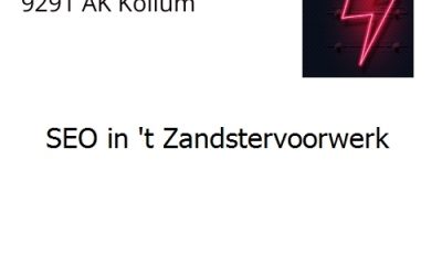 SEO in 't Zandstervoorwerk